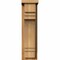 Ekena Millwork Pescadero Rough Sawn Corbel w/Backplate, Western Red Cedar, 6"W x 10"D x 22"H COR06X10X22PEC01RWR - alternate 4